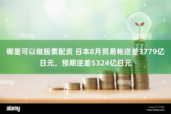 哪里可以做股票配资 日本8月贸易帐逆差3779亿日元，预期逆差5324亿日元
