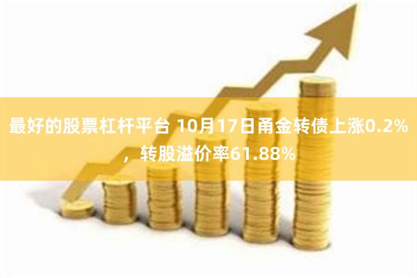 最好的股票杠杆平台 10月17日甬金转债上涨0.2%，转股溢价率61.88%