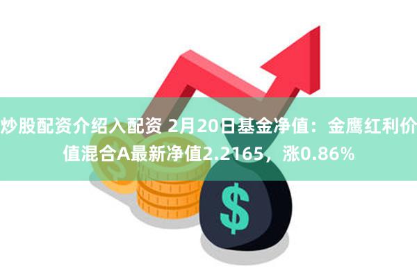 炒股配资介绍入配资 2月20日基金净值：金鹰红利价值混合A最新净值2.2165，涨0.86%