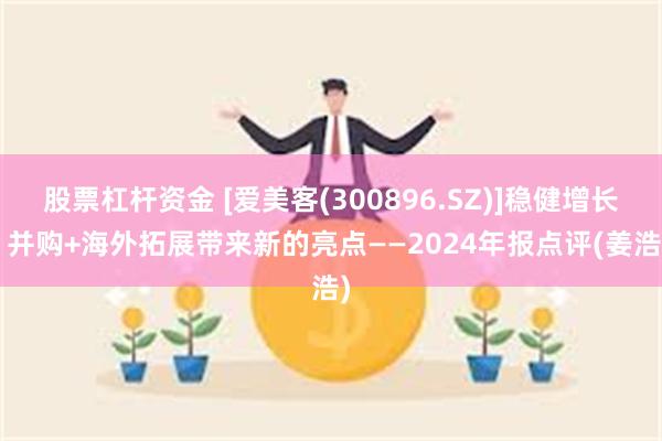 股票杠杆资金 [爱美客(300896.SZ)]稳健增长, 并购+海外拓展带来新的亮点——2024年报点评(姜浩)