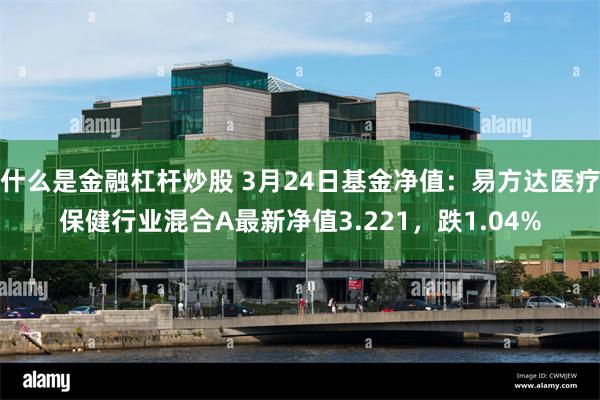 什么是金融杠杆炒股 3月24日基金净值：易方达医疗保健行业混合A最新净值3.221，跌1.04%